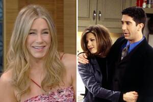 Jennifer Aniston Friends Porn - Jennifer Aniston Confirms She and 'Friends' Co-Star David Schwimmer Had a  Crush on Each Other on 'Live': â€œWe Just Let It Play out on TVâ€ | Decider