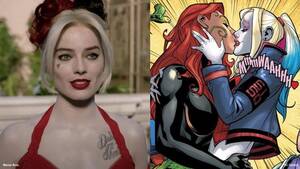 Harley Quinn Lesbian Porn - Margot Robbie Wants Poison Ivy & Harley Quinn Together in a DC Movie