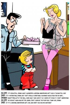 Dennis The Menace And Mom Sex - Dennis The Menace & Mom's Affair - big breasts porn comics | Eggporncomics