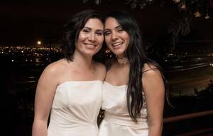 Costa Rica Lesbian Porn - Lesbian couple become Costa Rica's first same-sex spouses