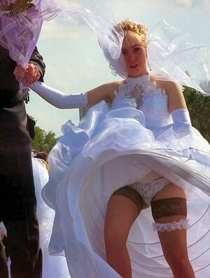 bride upskirt fuck - Wedding Upskirt Brides Panties