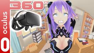 Heart Cartoon Porn - Purple Heart in 360Â° video. Hyperdimension Neptunia HotVR HentaiGirl vr porn  video vrporn.