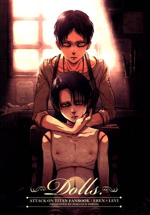 Levi Attack On Titan Porn - USED) [Boys Love (Yaoi) : R18] Doujinshi - Attack on Titan / Eren x Levi  (ã€ŒDollsã€) / Zokugun Porno | Buy from Otaku Republic - The largest Yaoi (bl  / slash) Doujinshi online store.