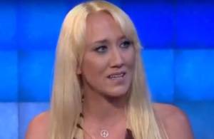 Alana Evans Porn - Porn star Alana Evans discussing her career on CNN. (YouTube screenshot)