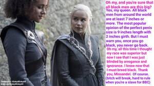 Game It Thrones Porn Captions - Daenerys Missandei BBC Slave Caption PT1 by KinkyWinky69 on DeviantArt