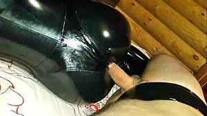 latex catsuit anal fuck - 