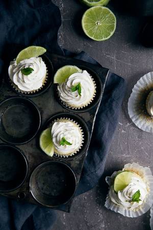 Lil Cupcake Porn - Mojito Cupcakes Boozy Mojito Cupcakes: an infusion of lime, mint, and rum,  all in one little cupcake!