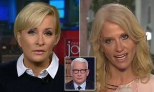 Mika - Mika Brzezinski SLAMS CNN for having Kellyanne Conway on | Daily Mail Online