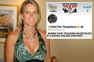 Irish Teacher Porn - Primary school teacher is being investigated for her own 'teacher fetish'  porn site where she performs sex acts with husband | The Irish Sun