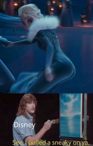 Frozen Porn Memes - Disney sneaking in some thicc : r/memes