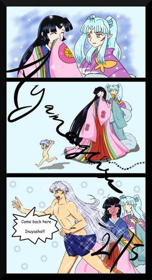 funny inuyasha hentai - Naked Baby InuYasha and naked InuTaisho funny Oh my gosh!