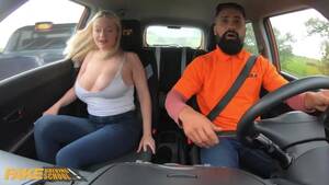 Driving School - Free Fake Driving School - Giant titties Polish gal sexy hard bang in  public after high adrenaline incident Porn Video HD