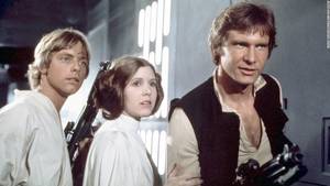 Carrie Fisher Profiles 8 Porn - Mark Hamill (Luke Skywalker), Fisher and Harrison Ford (Han Solo) on