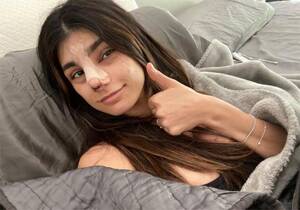 khalifa - Mia Khalifa thanks fans for #JusticeForMia, debuts nose job