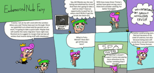 Jorgen And Wanda Fairly Oddparents Porn - Embarrassed Nude Fairy Page 1 by LuciferTheShort on DeviantArt