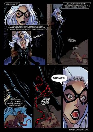 Black Cat Porn Comic - Nyte - Black Cat's Carnage | Porn Comics