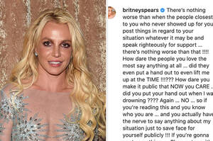 Britney Spears Porn Captions - Britney Spears Posts Instagram Message To Sons