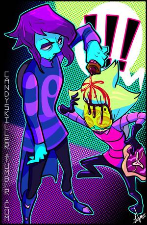 Invader Zim Toon Porn - LAZULI THE HIDEOUS NEW GEM with some extra BBQ sauce. seriously the entire  â€œBarn