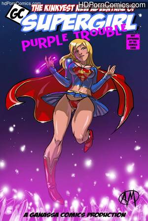 cartoon supergirl nude - Supergirl -Purple Trouble free Cartoon Porn Comic | HD Porn Comics