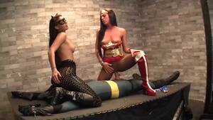 Batman Dominated Porn - BoundHub - Wonder Woman and Catwoman dominates batman