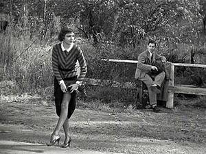 Forbidden Chan Porn Jesse - A famous scene from It Happened One Night, in which Claudette Colbert  hitchhikes using an unorthodox method to attract a ride, after Clark  Gable's failure ...