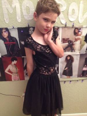 jamie cross crossdresser - My little brother Jamie, is 8 years old and loves to wear dresses. Tonight