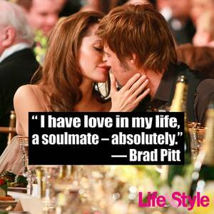 Angelina Jolie Porn Captions - These Brad Pitt and Angelina Jolie Quotes Will Completely Break Your Heart  - Life & Style