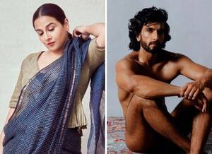 divya balan bollywood actress fucking - Vidya Balan has the coolest response to the Ranveer Singh nude photoshoot :  Bollywood News - Bollywood Hungama