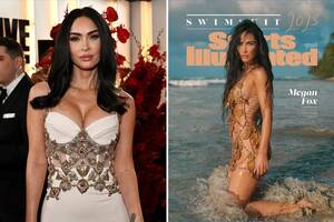 Fox Megan Mary Kate Olsen - Megan Fox goes totally naked under just diamonds and jewelry for  jaw-dropping new Sports Illustrated cover | The US Sun