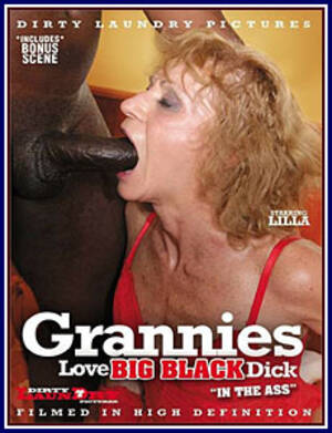 Grandma Loves Black Dick - Grannies Love Big Black Dick Adult DVD