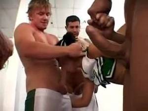 hot cheerleader gang bang - Cheerleader gangbang slut is hot as hell