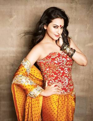 bollywood saree models nudes - Sonakshi Sinha Photos, latest pictures & Images - 667099 - View Photo of Bollywood  Actress Sonakshi Sinha.