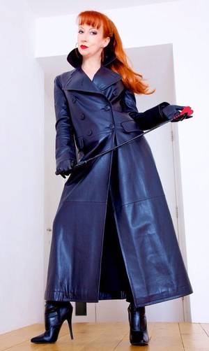 leather coat - image Â· Leather CoatsBlack ...