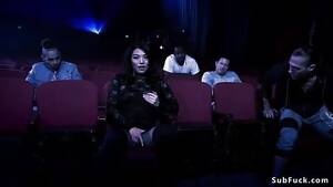 gangbang at the theatre - Nasty Asian gangbanged in theater - Pornburst.xxx