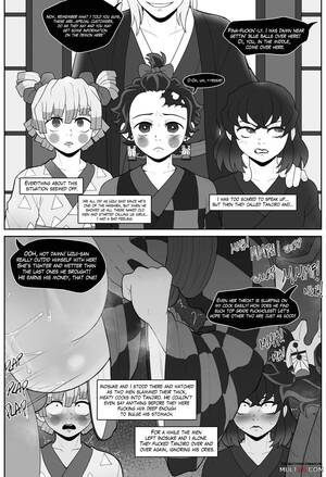 cartoon ebony sex demon - Demon Slayer: Brothel Arc gay porn comic - the best cartoon porn comics,  Rule 34 | MULT34