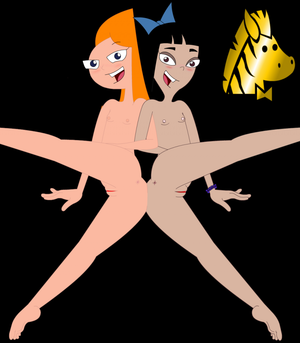 Candace And Isabella Porn - Stacy Hirano and Candace Flynn displays pretty rosy fuck-holes â€“ Phineas  and Ferb Porn