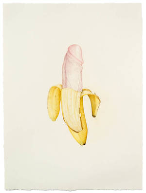 Banana Fruit Porn - A Different Type Of Food Porn: Aurel Schmidt Draws Fruit And Vegetables  With Genitals