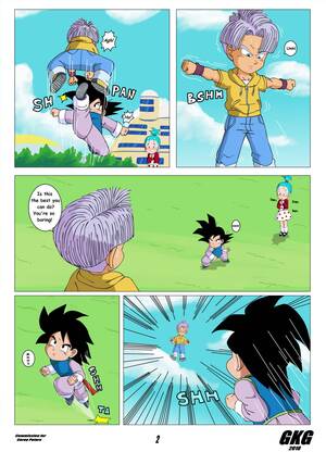 Dragon Ball Z Porn Goten And Trunks - Dragon Ball - Goten vs Trunks Goten vs Trunks (English) - page00 Cover porno