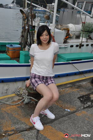 asian woman rika shibuki - Japanese lady Rika Shibuki posing outdoors