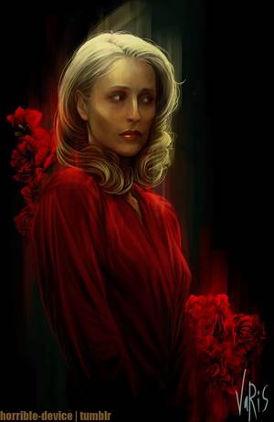 Gillian Anderson Girl Scout Porn - Bedelia Du Maurier fan art Â· Gillian AndersonRed ...