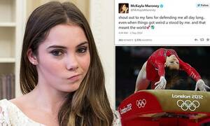 Mckayla Maroney Porn - McKayla Maroney leaked nude photos are CHILD PORNOGRAPHY | Daily Mail Online