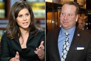 Erin Burnett Porn - Ex-Trump aide denies drinking after CNN anchor calls him out