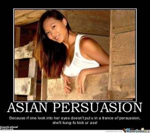 Chinese Women Porn Captions - I am a chink. I have small eyes and a flat forehead and a natural talent  for Maths. I love rice and I eat it every day. My culture boasts a  wonderful ...