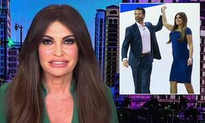 Kimberly Guilfoyle Sex Porn - Kimberly Guilfoyle vows she and and beau Donald Trump Jr will be at first  Republican debate after claiming Fox News banned them | Daily Mail Online