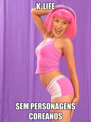 Lazy Town Porn Captions - K-LIFE SEM PERSONAGENS COREANOS - Lazy Town Stephanie - quickmeme