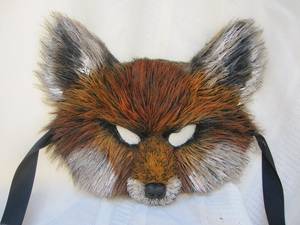 Fantastic Mr. Fox Furry Porn - Child Sized Fox Mask, Ash Fox, Fantastic Mr. Fox child mask, Nick Wilde  costume, zootopia fox Costume, Fantastic Mr. Fox