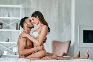 a woman who loves sex - Premium Photo | The passionate man and woman having sex in the bed