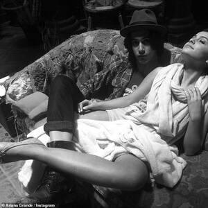 Elizabeth Gillies And Avan Jogia Porn - Ariana Grande celebrates 10-year anniversary of Victorious by reuniting  with Victoria Justice, more | Daily Mail Online