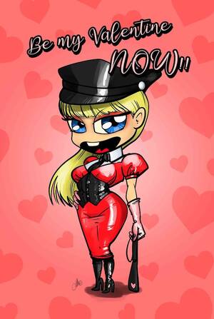 funny valentines cartoons porn - Femdom Valentine Art | BDSM Fetish