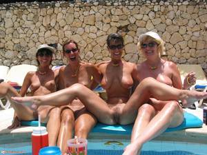 milf nudism gallery - Hot milf naked pool parties